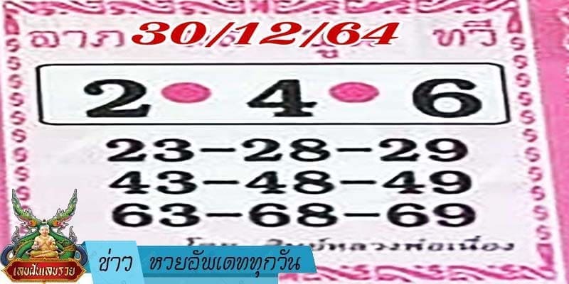  ข่าวหวย อัพเดททุกวัน 