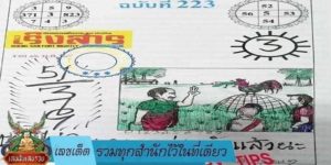 เลขเด็ด รวมทุกสำนักไว้ในที่เดียว